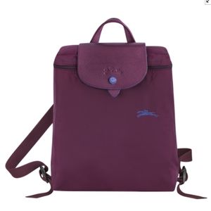 🚫SOLD🚫 Longchamp Plum Small Foldable Backpack